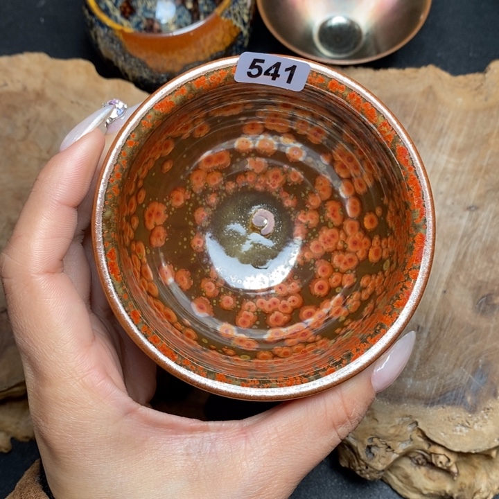 茶盏建窑建盏主人杯541