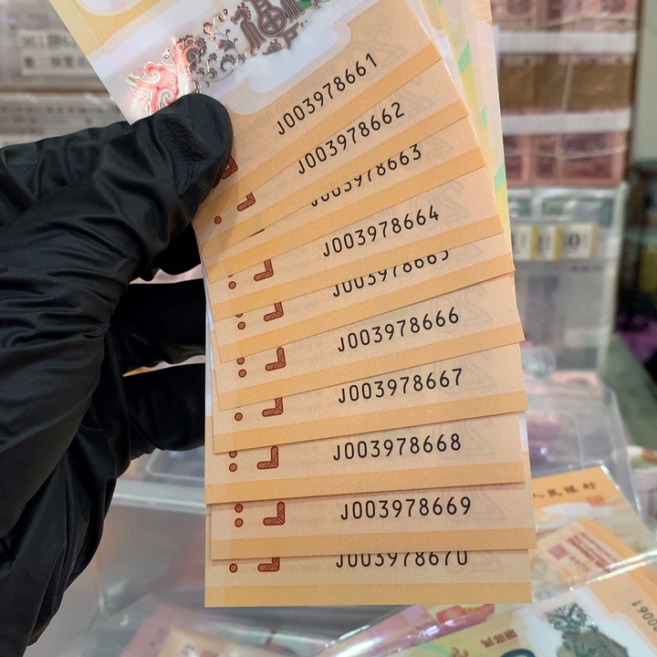 塑料龙钞豹子6标十003978661