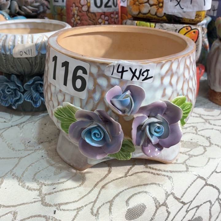 多肉花盆满15包邮