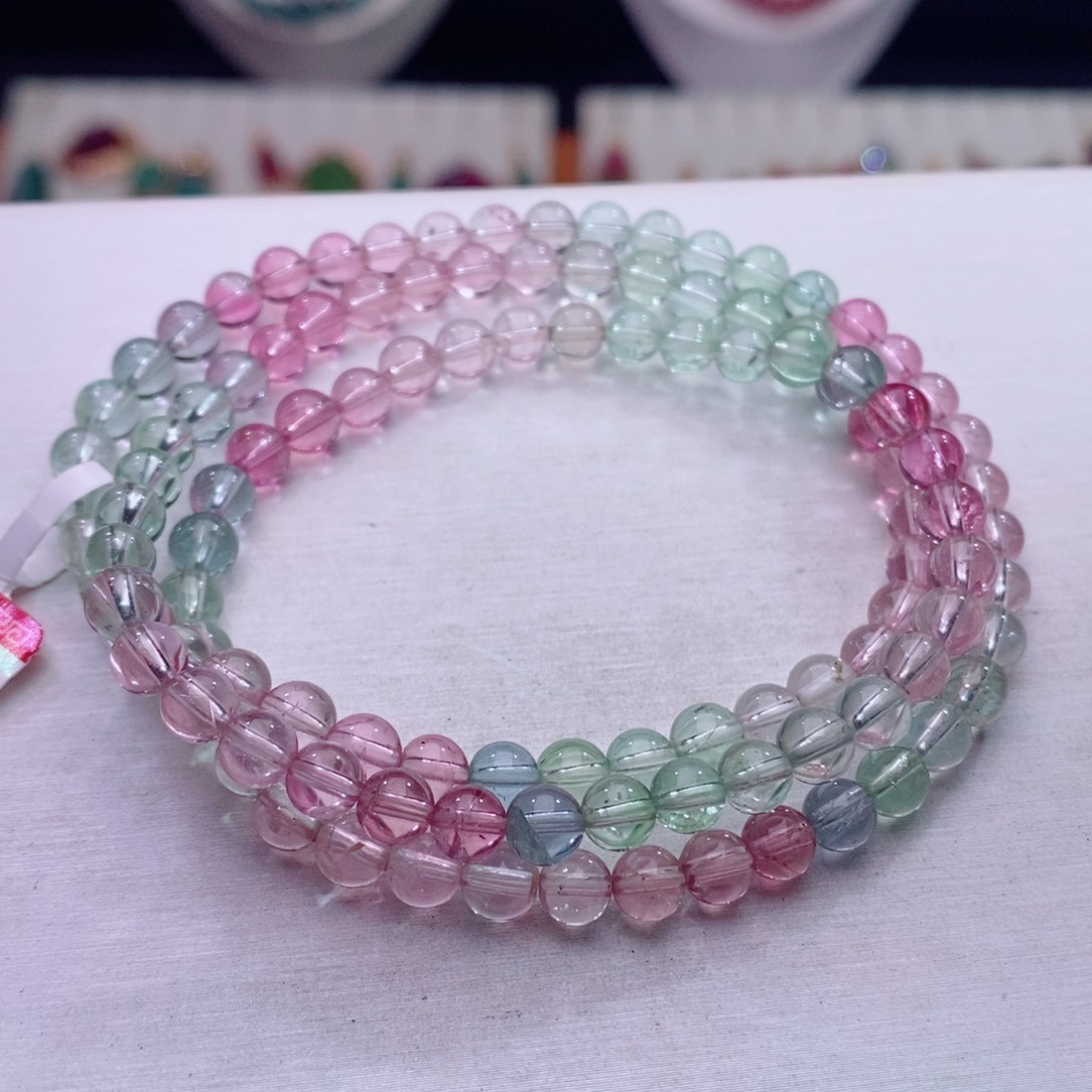 未镶嵌手链碧玺碧玺A手链