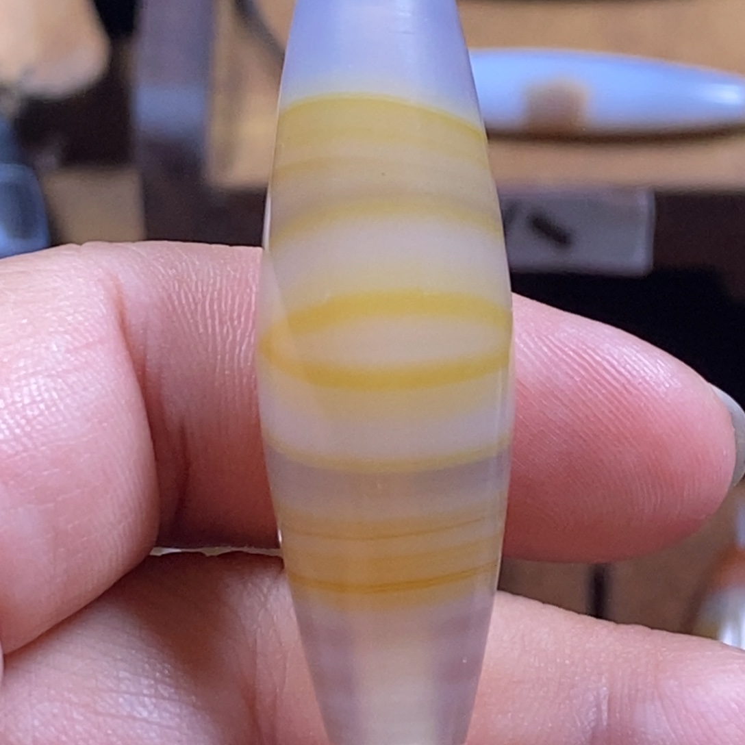 上***）玛瑙/玉髓未镶嵌颈饰