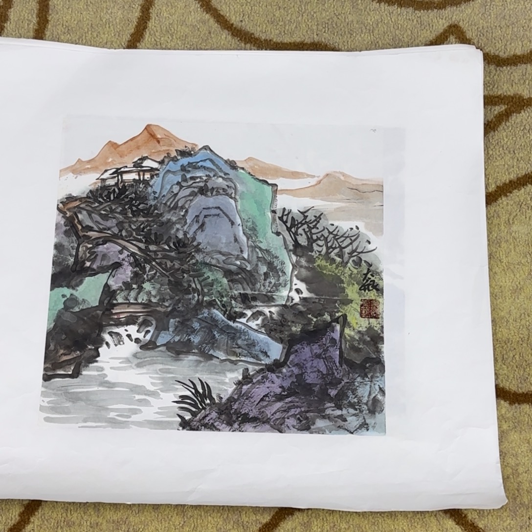 国画田太银一平尺艺