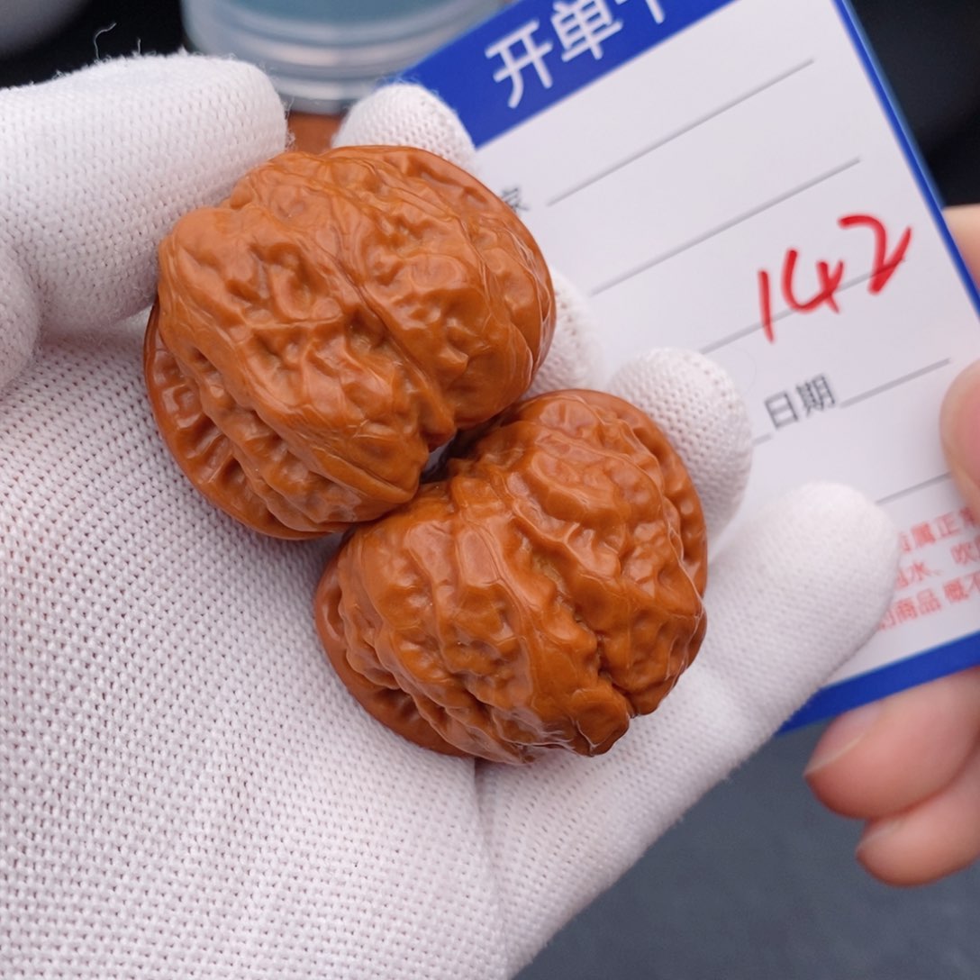 文玩核桃把件38蛤蟆头142