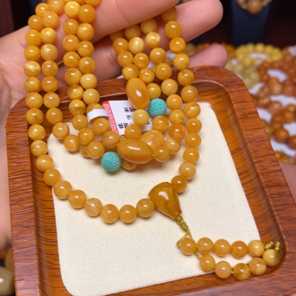 【闪购商品】蜜蜡手链未镶嵌手串