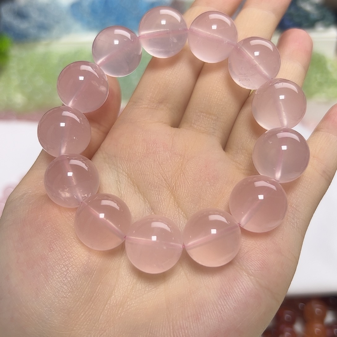 水晶手串未镶嵌?****唐马粉15咪拍十次合一单 不带证