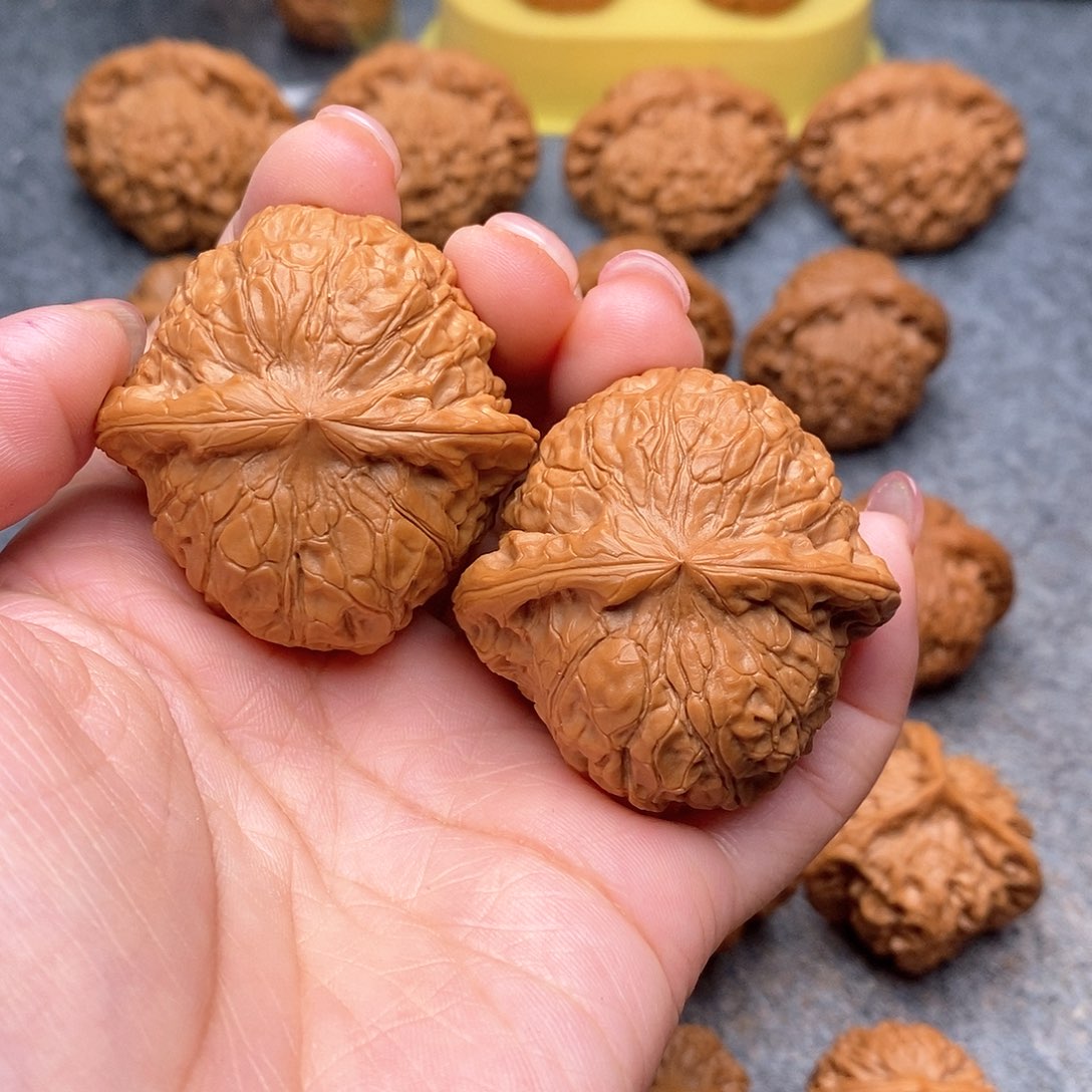 文玩核桃把件精品南瓜墩44