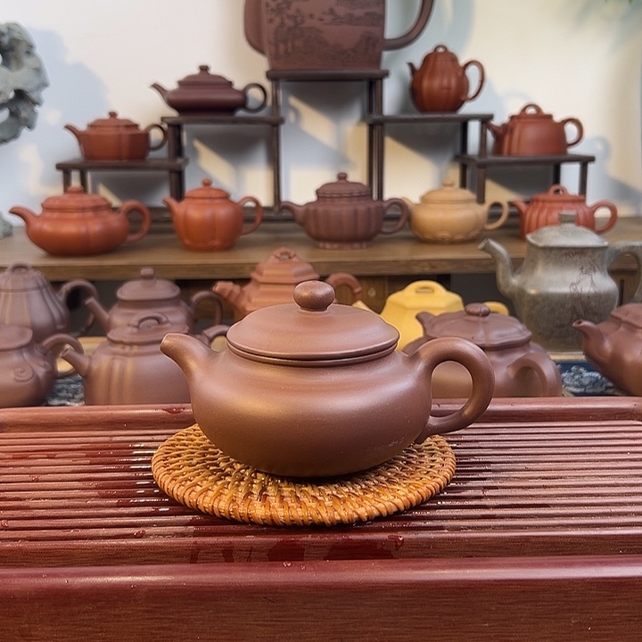 琉璃手工艺品紫砂壶