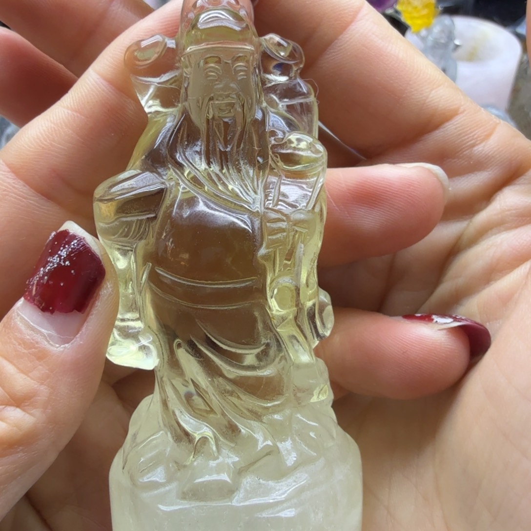 水晶未镶嵌珠宝半成品