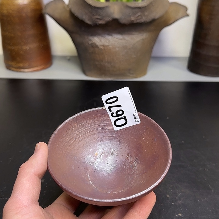 备前烧作品备前烧微瑕