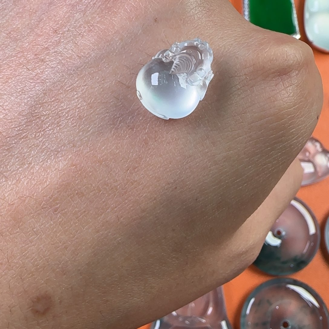 定制翡翠未镶嵌天然