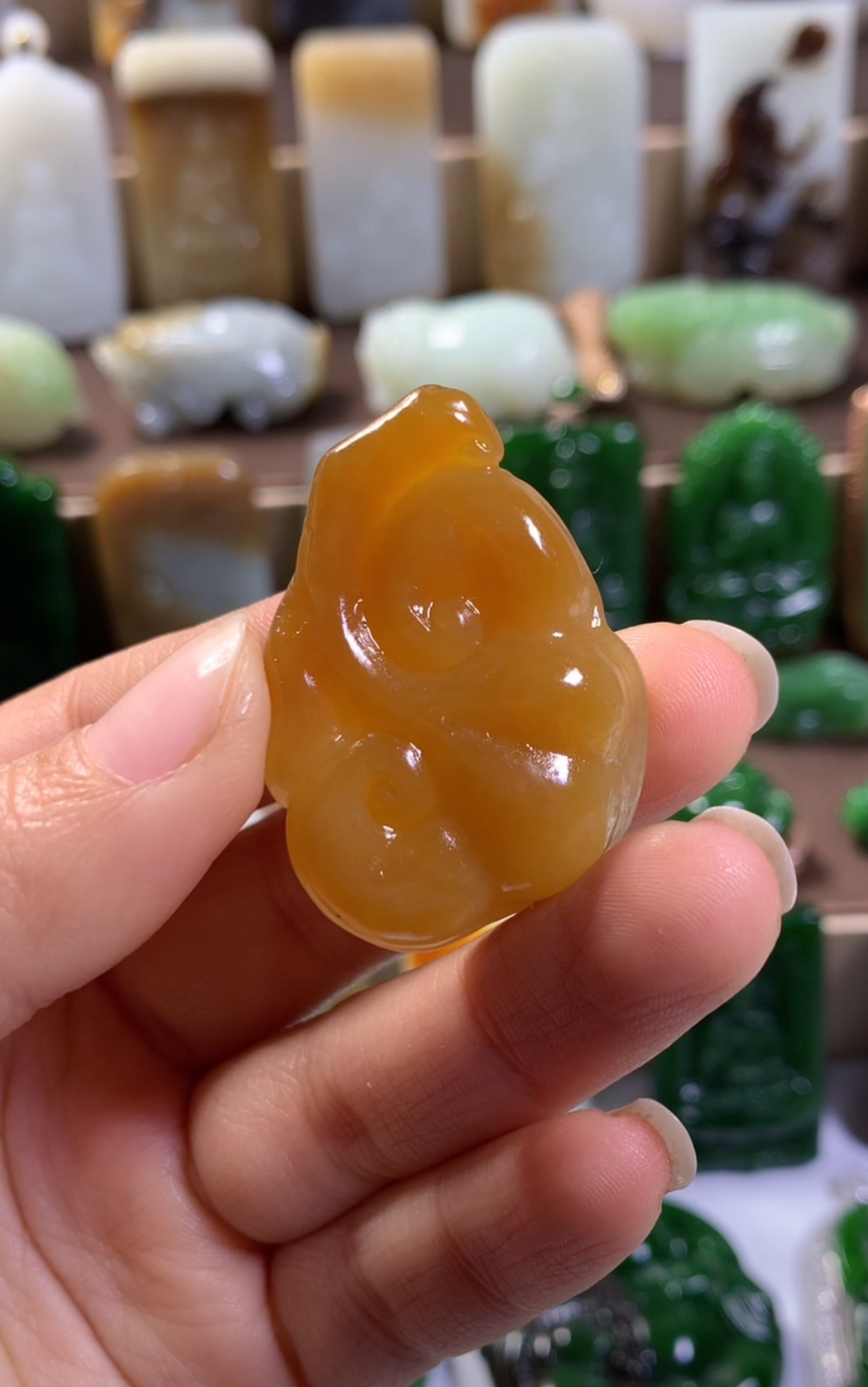 和田玉挂件未镶嵌