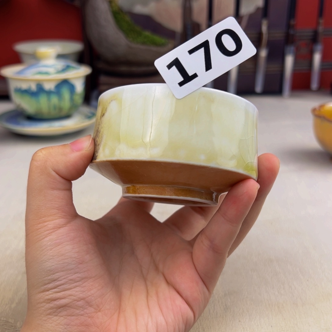 杯子纯手工柴烧主人杯