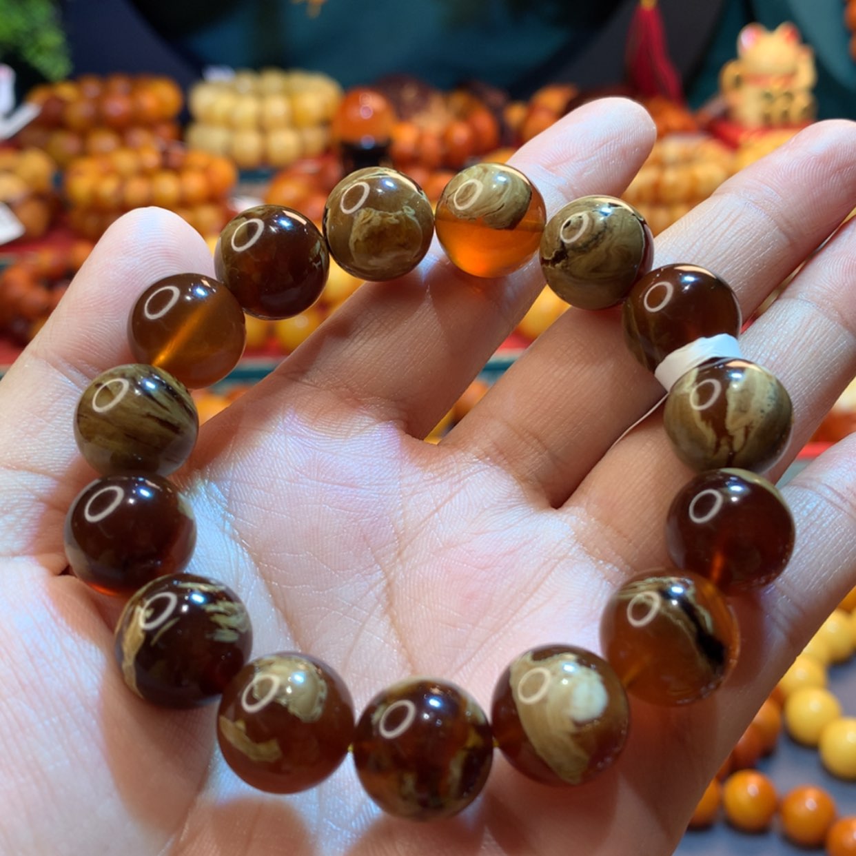 【闪购商品】琥珀手串未镶嵌蜜蜡手串
