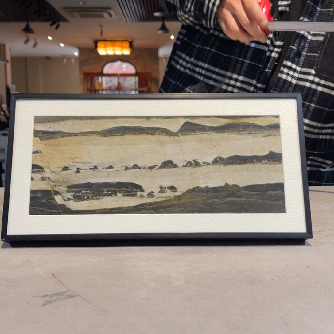 彩石34/17 三峡清江画面石