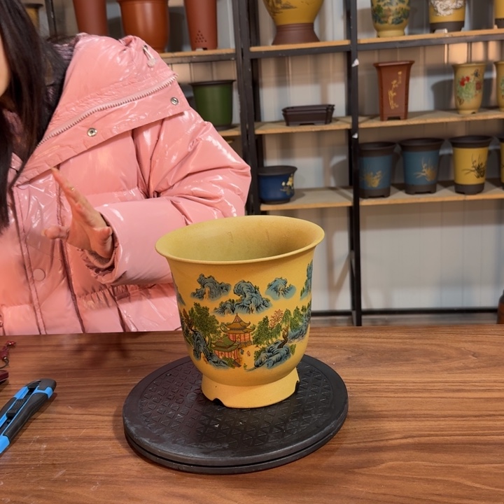 紫砂花盆紫砂花盆精品花盆