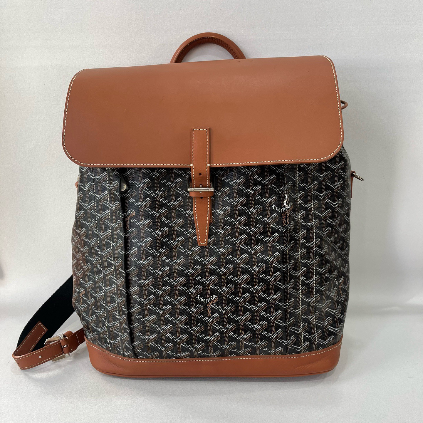 95新 Goyard 捐金沉珠/双肩包