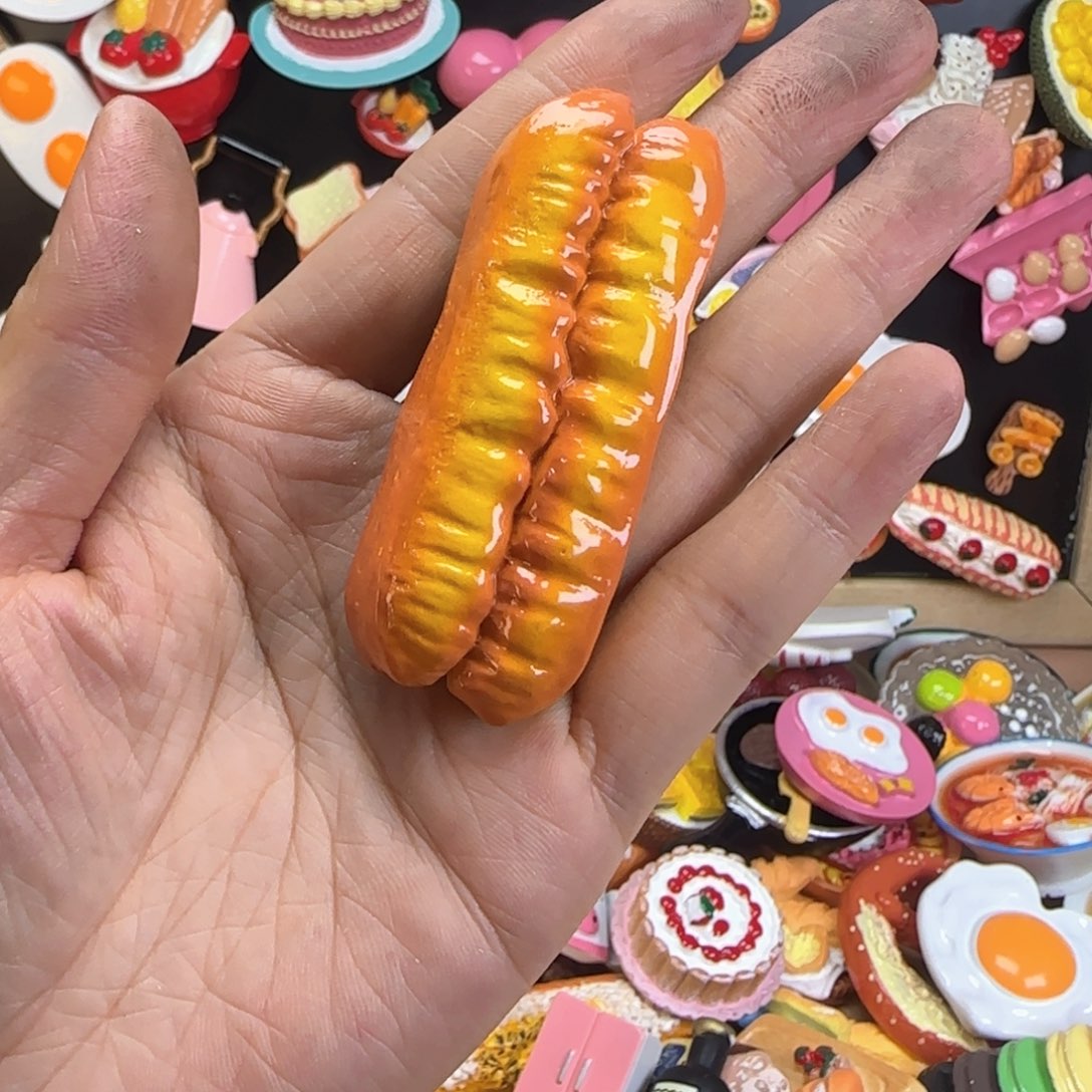 双层款油条冰箱贴