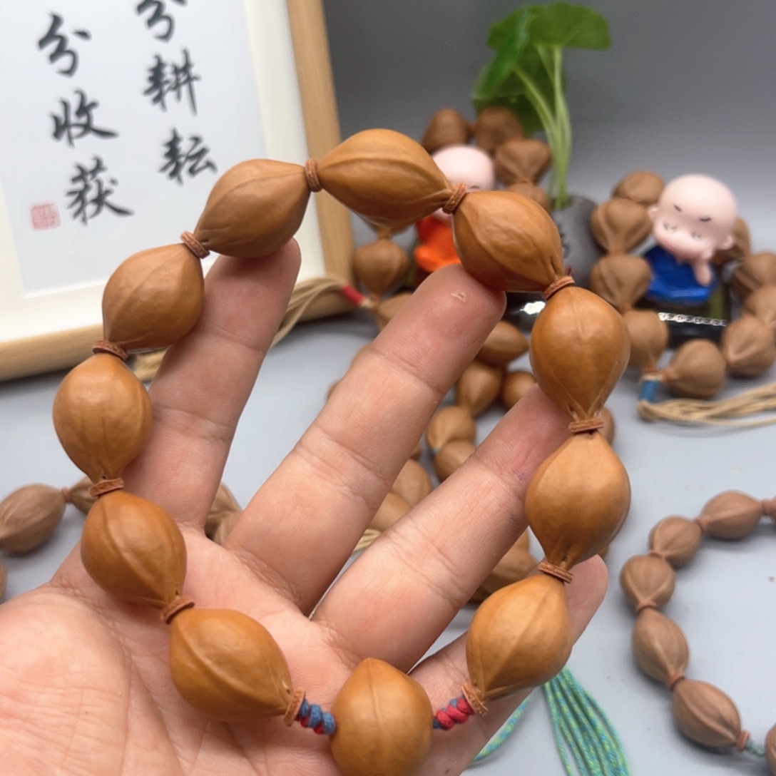 橄榄核手串/手链去霜小蜜桃
