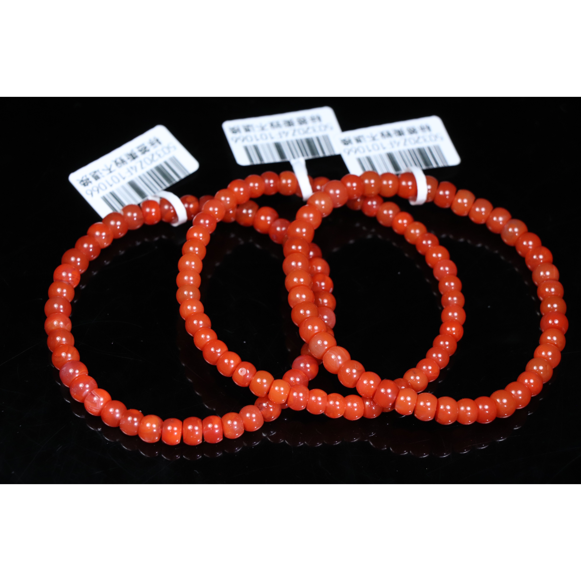 2原矿无优化南红西山杨柳老型单圈5mm左右多样发一串不保无裂