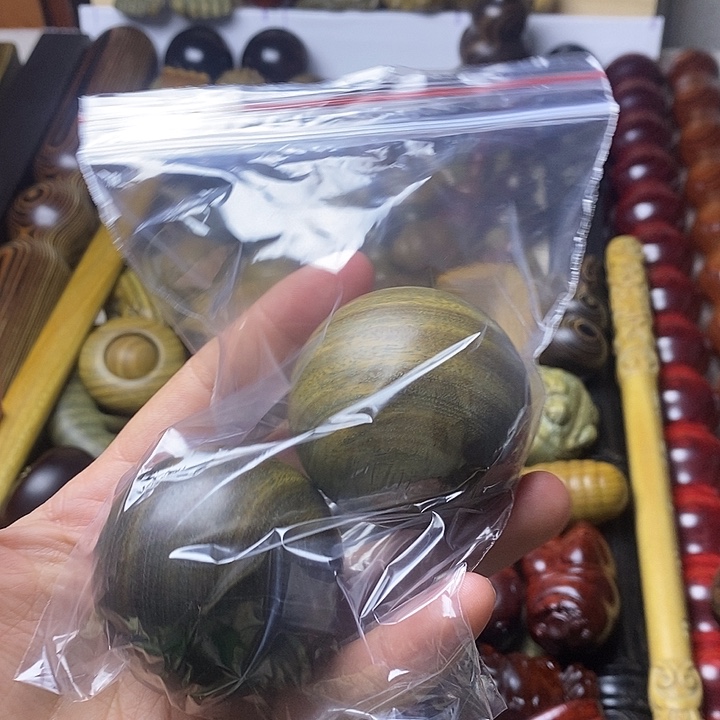 绿檀手球5.0手球25968