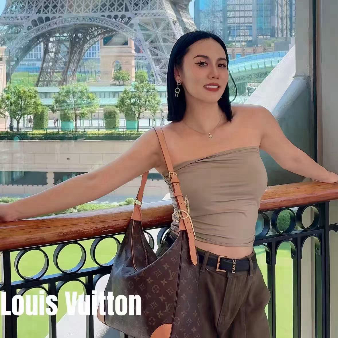 修复品619156 /LouisVuitton/路易威登大号牛角包