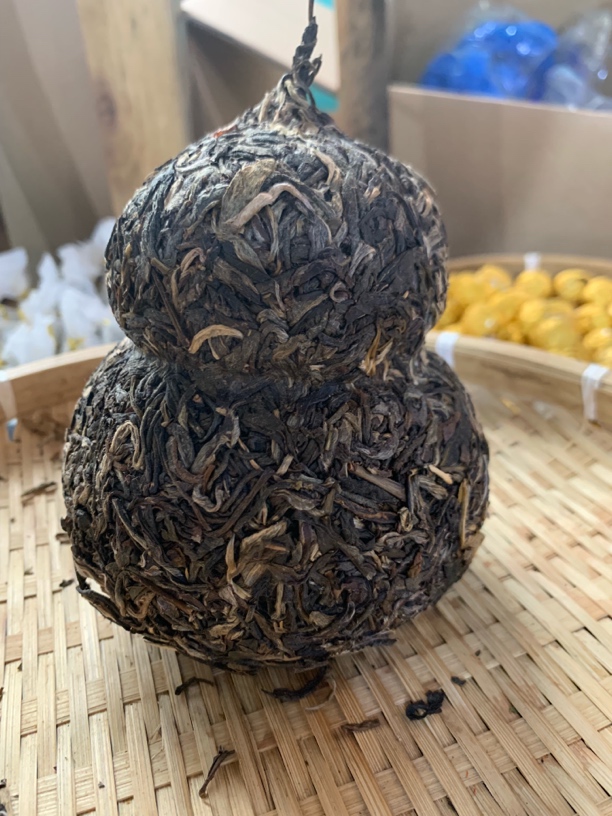 2025年大树生普手工小葫芦瓜普洱茶紧压茶