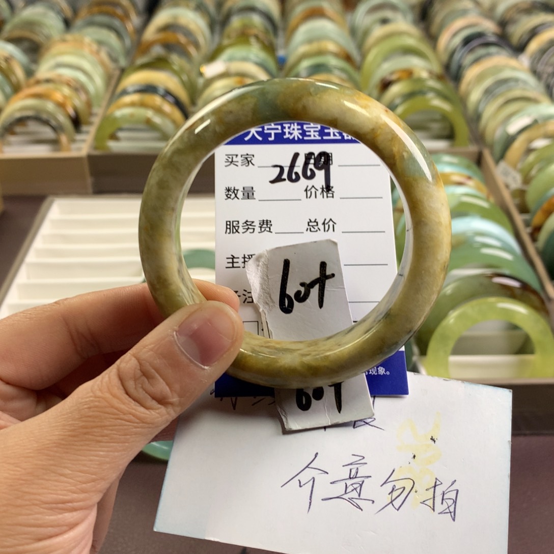 蛇纹石玉未镶嵌颈饰2669