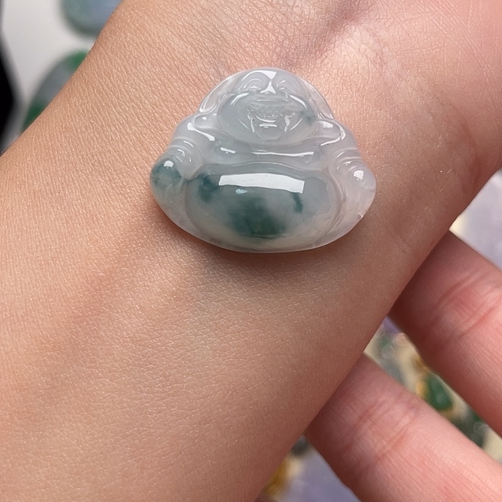 翡翠未镶嵌颈饰11