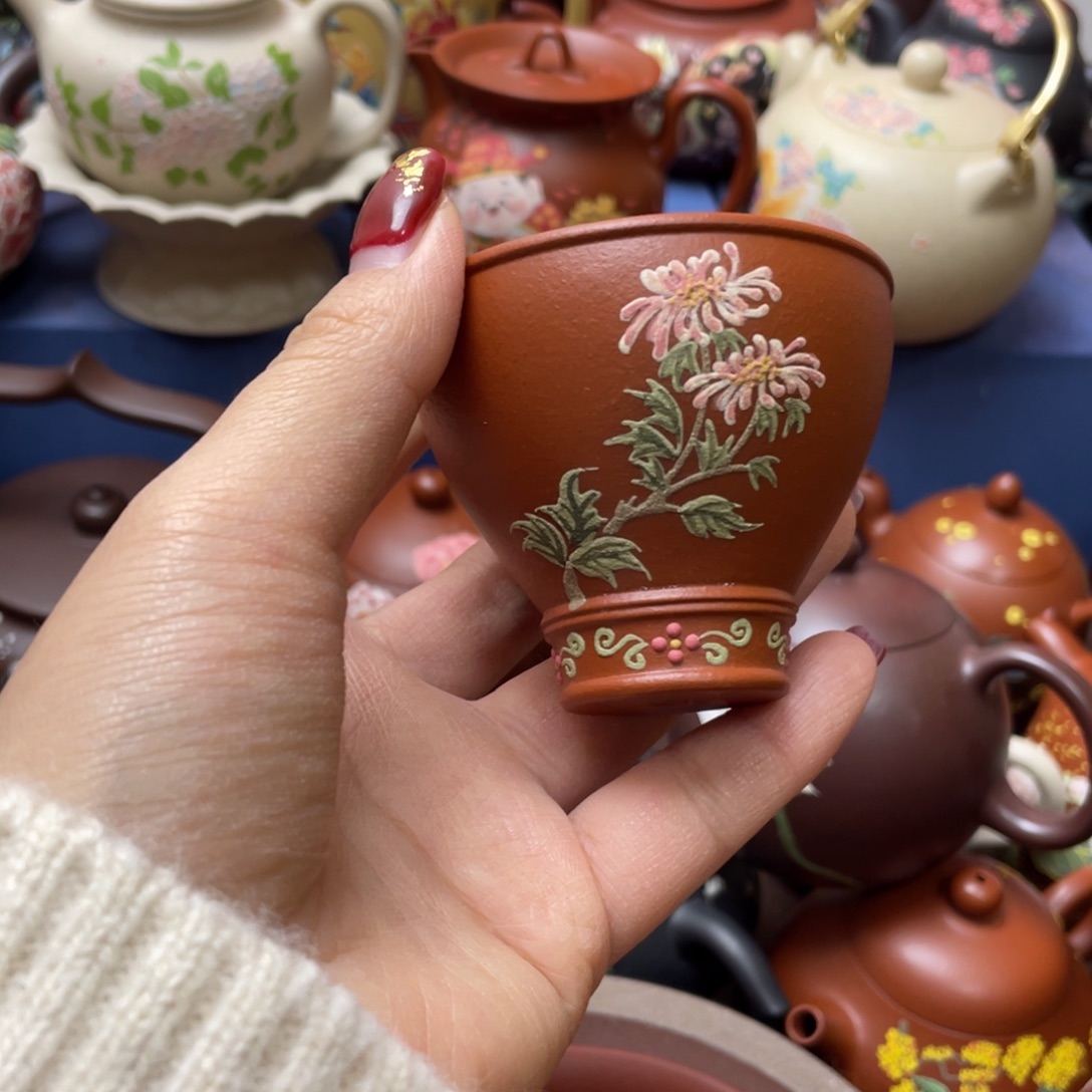 茶杯紫砂紫砂主人杯80cc