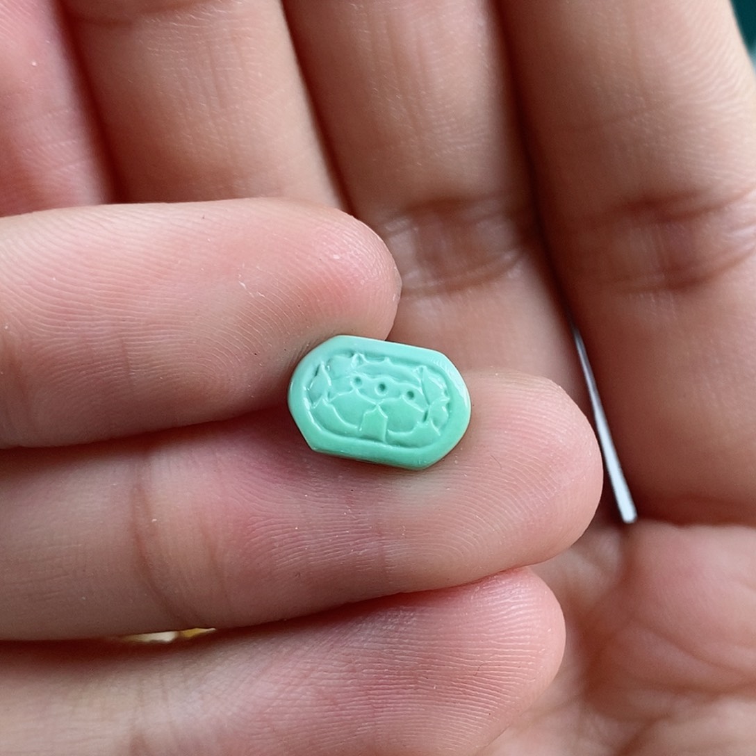 绿松石珠宝奇石未镶嵌