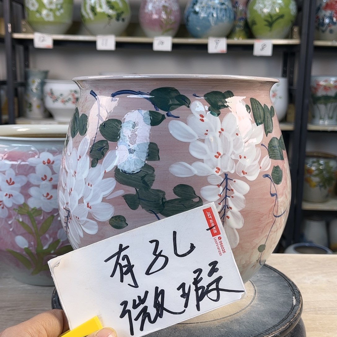 罐1xc景德镇陶瓷花盆