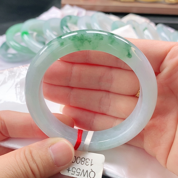 未镶嵌手镯翡翠缅甸A货翡翠手镯