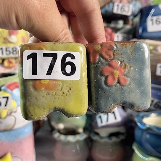 红陶多肉植物花盆