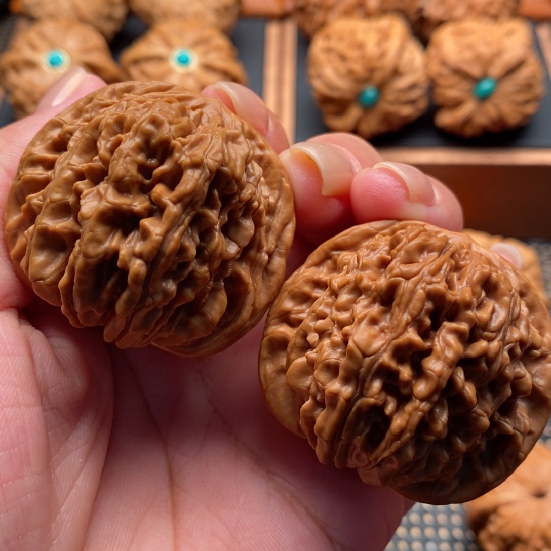 把件文玩核桃43尺篓子