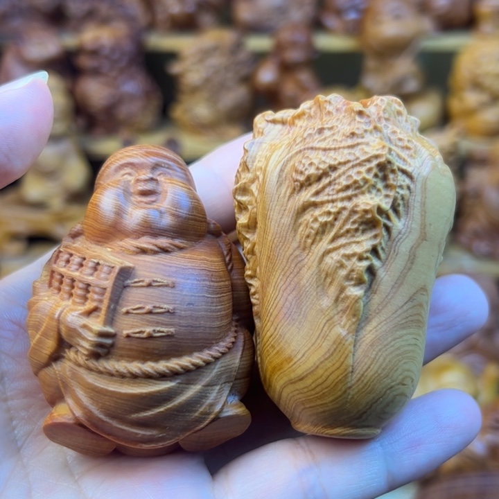 柏木（崖柏）崖柏手把件