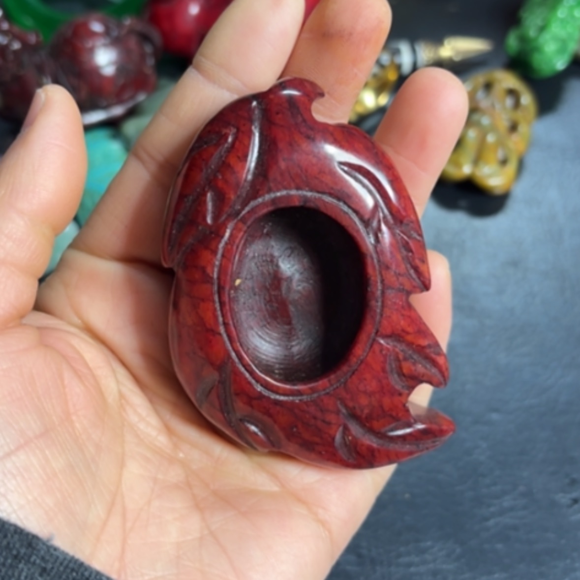 【闪购商品】紫金钵盂菩提把件