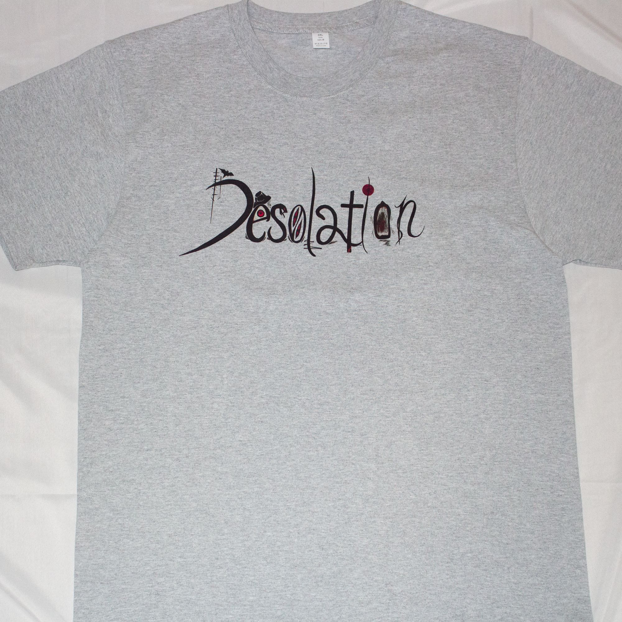 Desolation05new夏季重磅短袖潮牌正肩美式小众设计短袖亚比暗黑