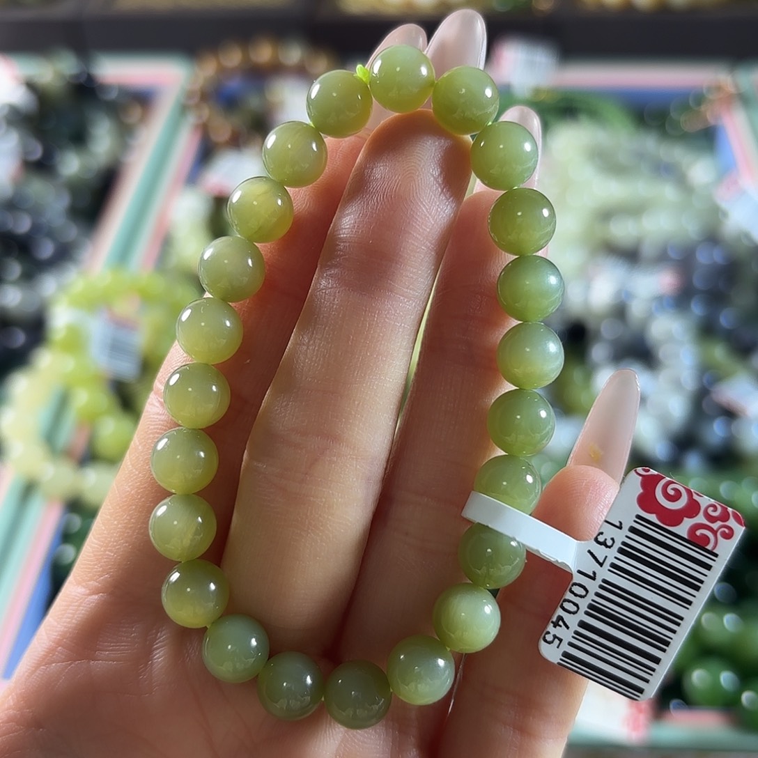 和田玉未镶嵌手链48