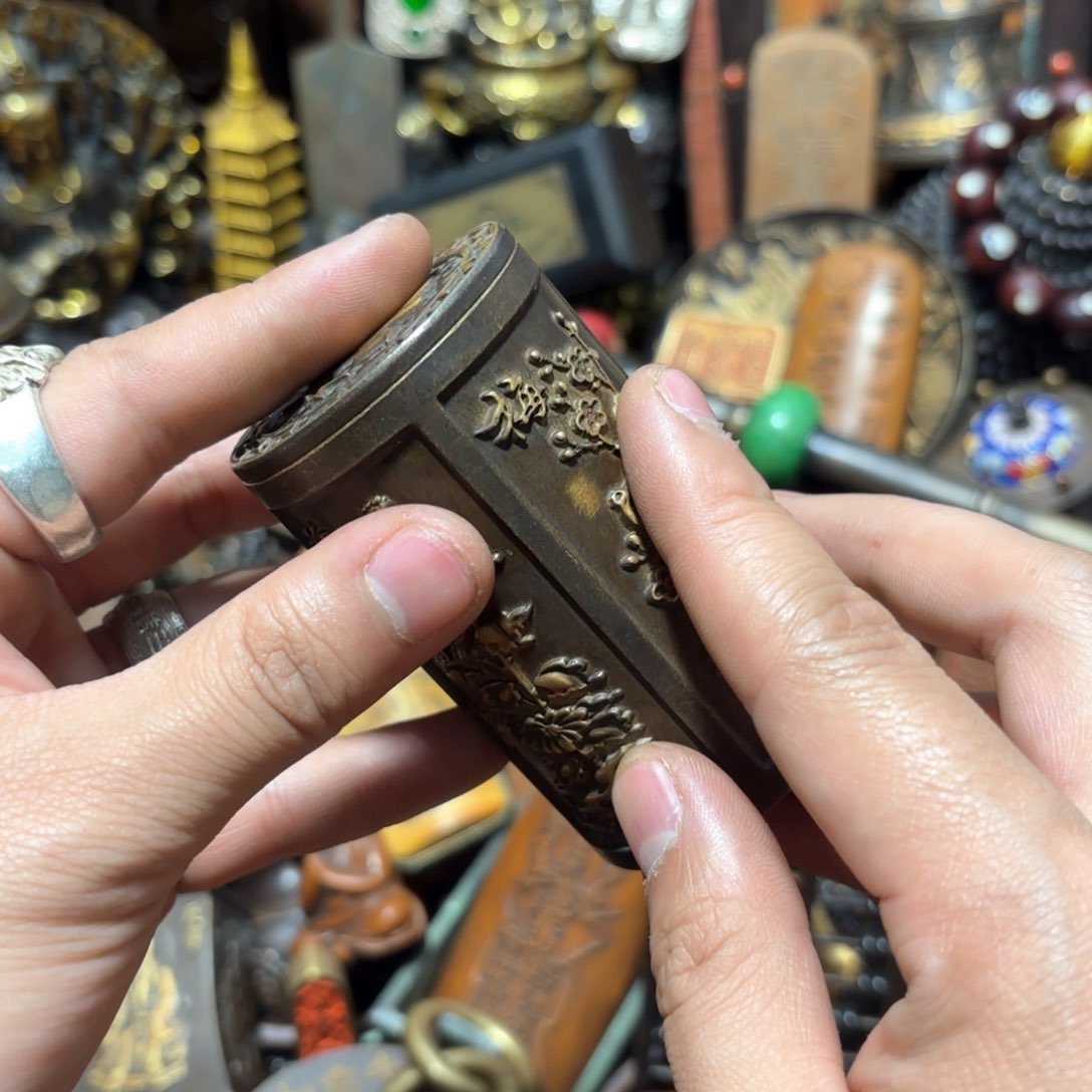 剪***锤铜器摆件收收藏藏