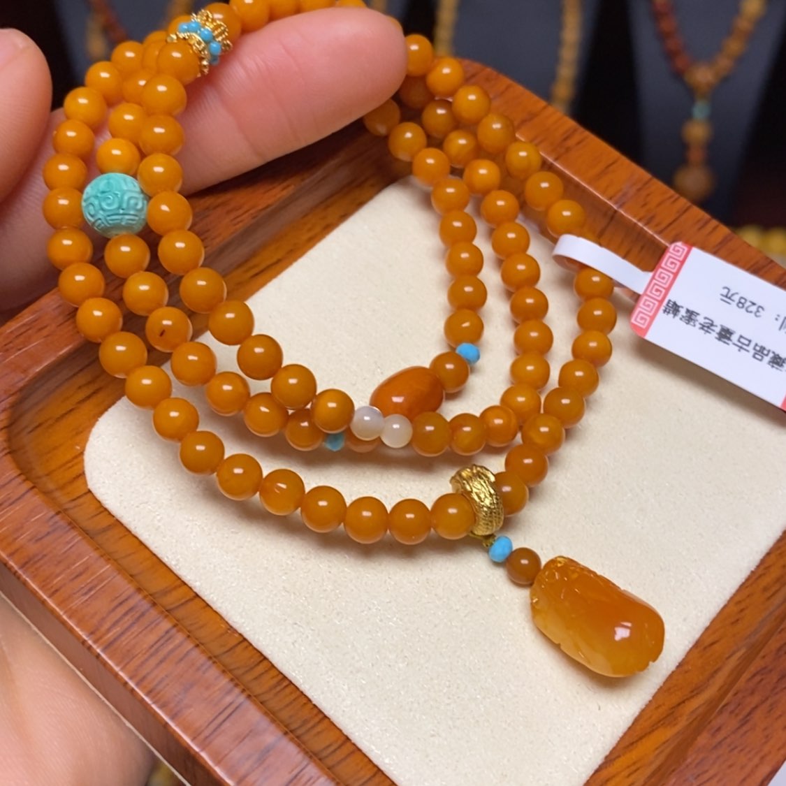 【闪购商品】蜜蜡手链未镶嵌手串