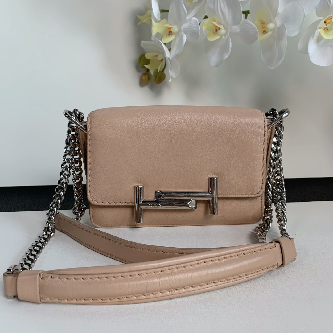 95新 TOD’S/托德斯 【98新】tod‘s timeless 小号链条包
