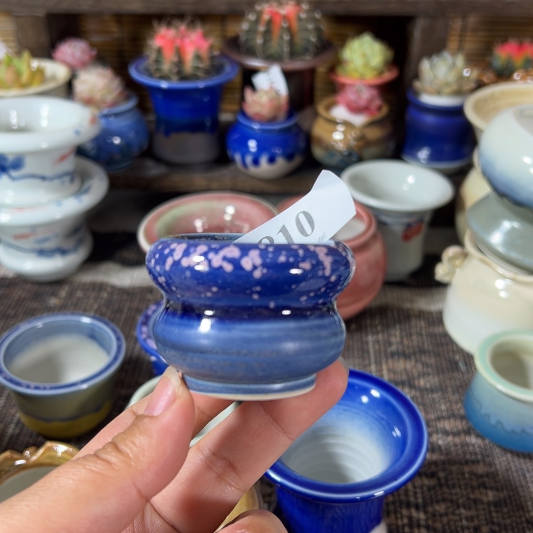 红陶景德镇手工花盆