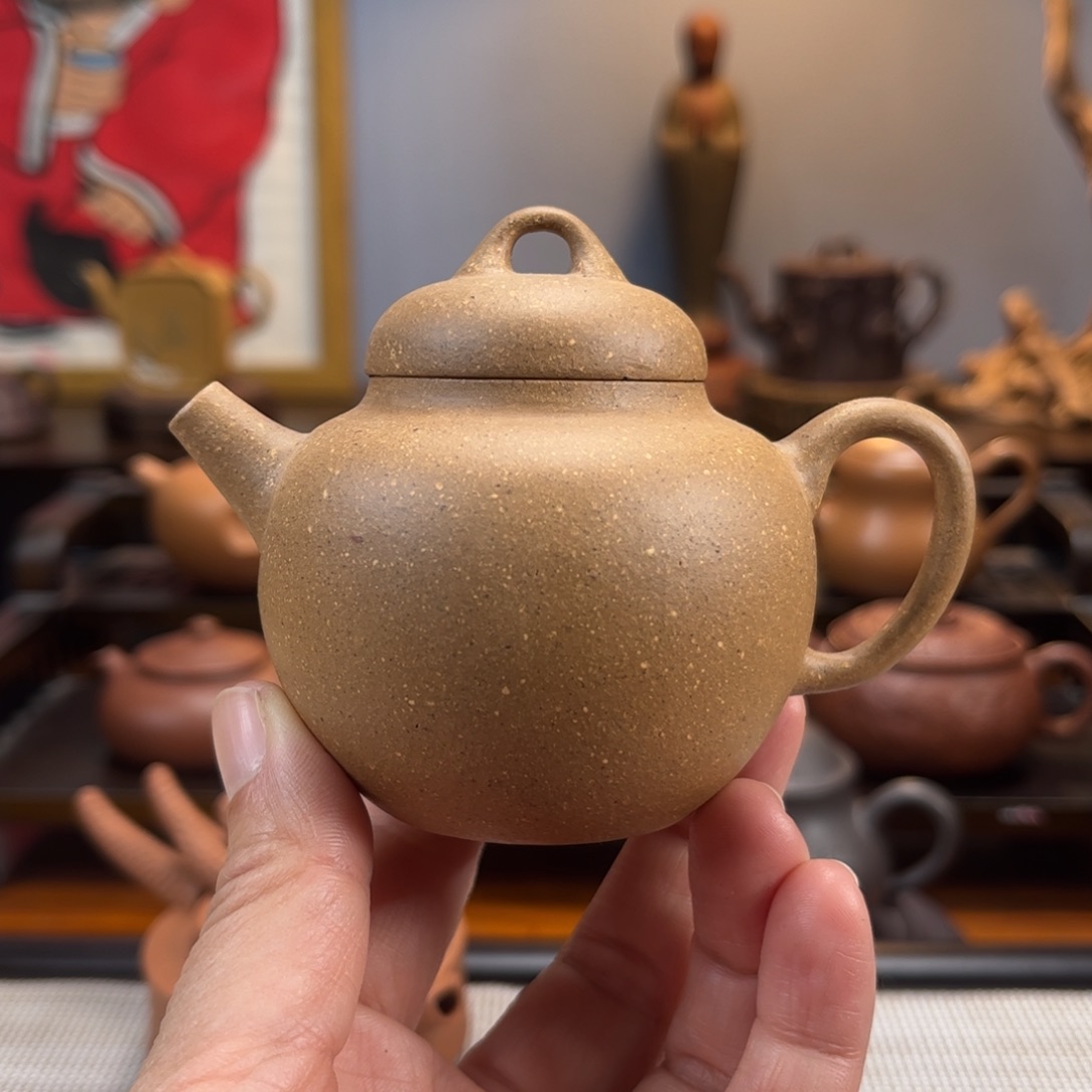 紫砂茶具半手工制作