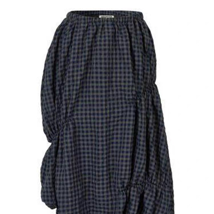 现货ANNAMOOER设计师品牌25秋冬新品复古花苞A字半身裙抽褶蓬蓬裙