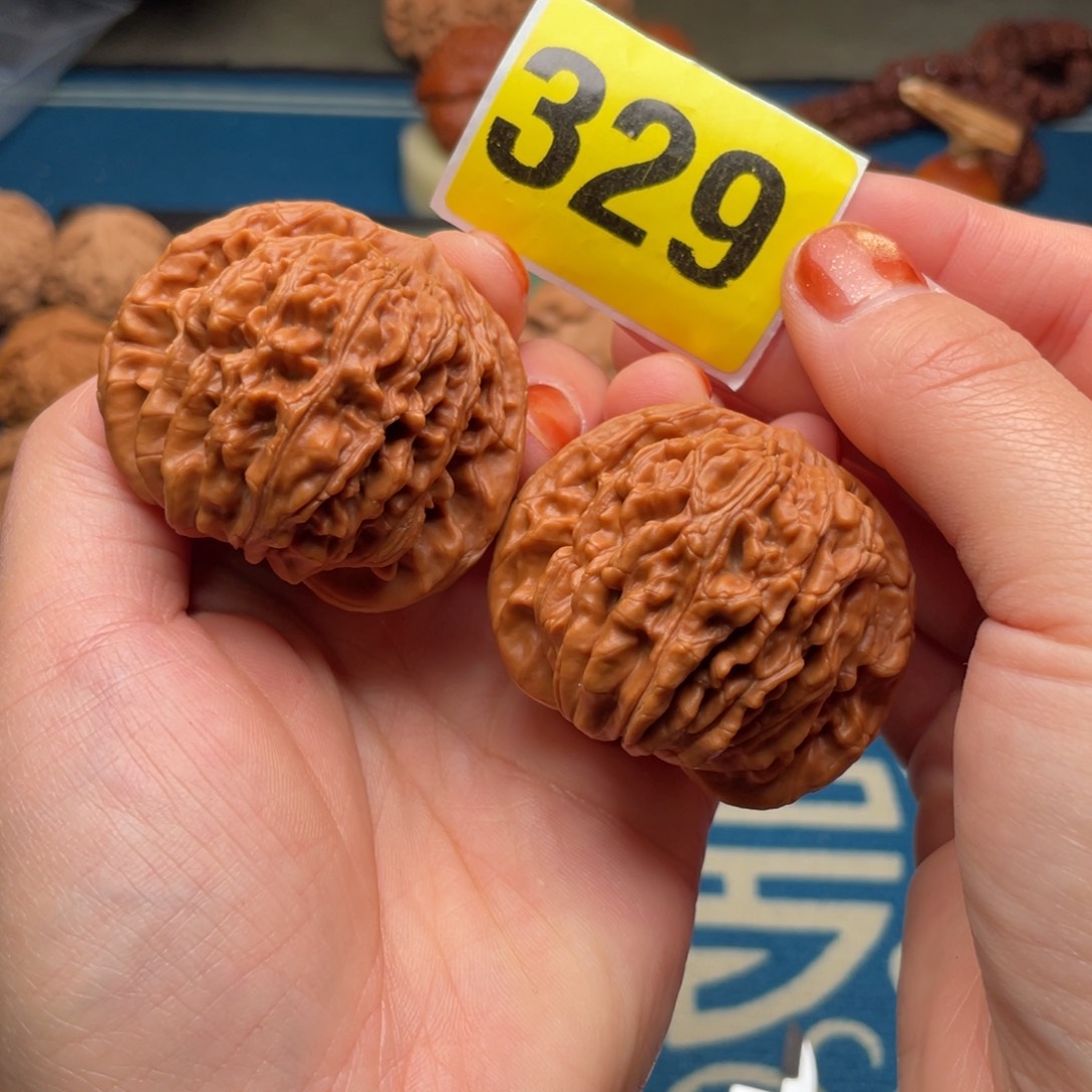 吊坠文玩核桃47四座楼329号