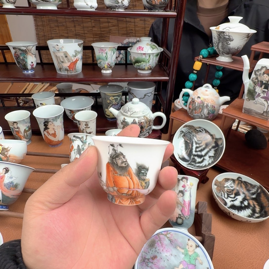 嘿***～瓷摆件景德镇陶瓷艺术