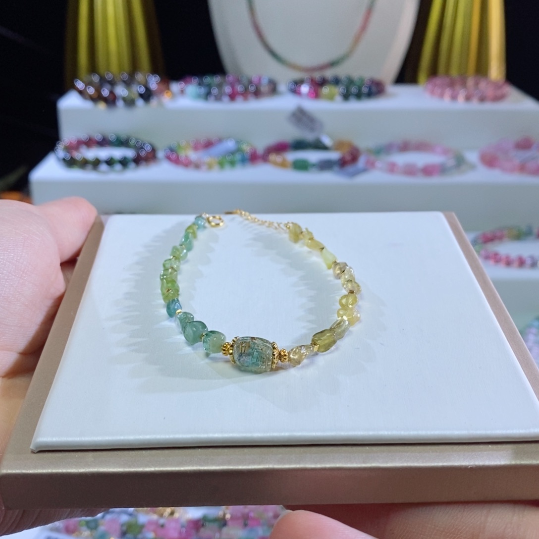 碧玺手链未镶嵌潘*随形