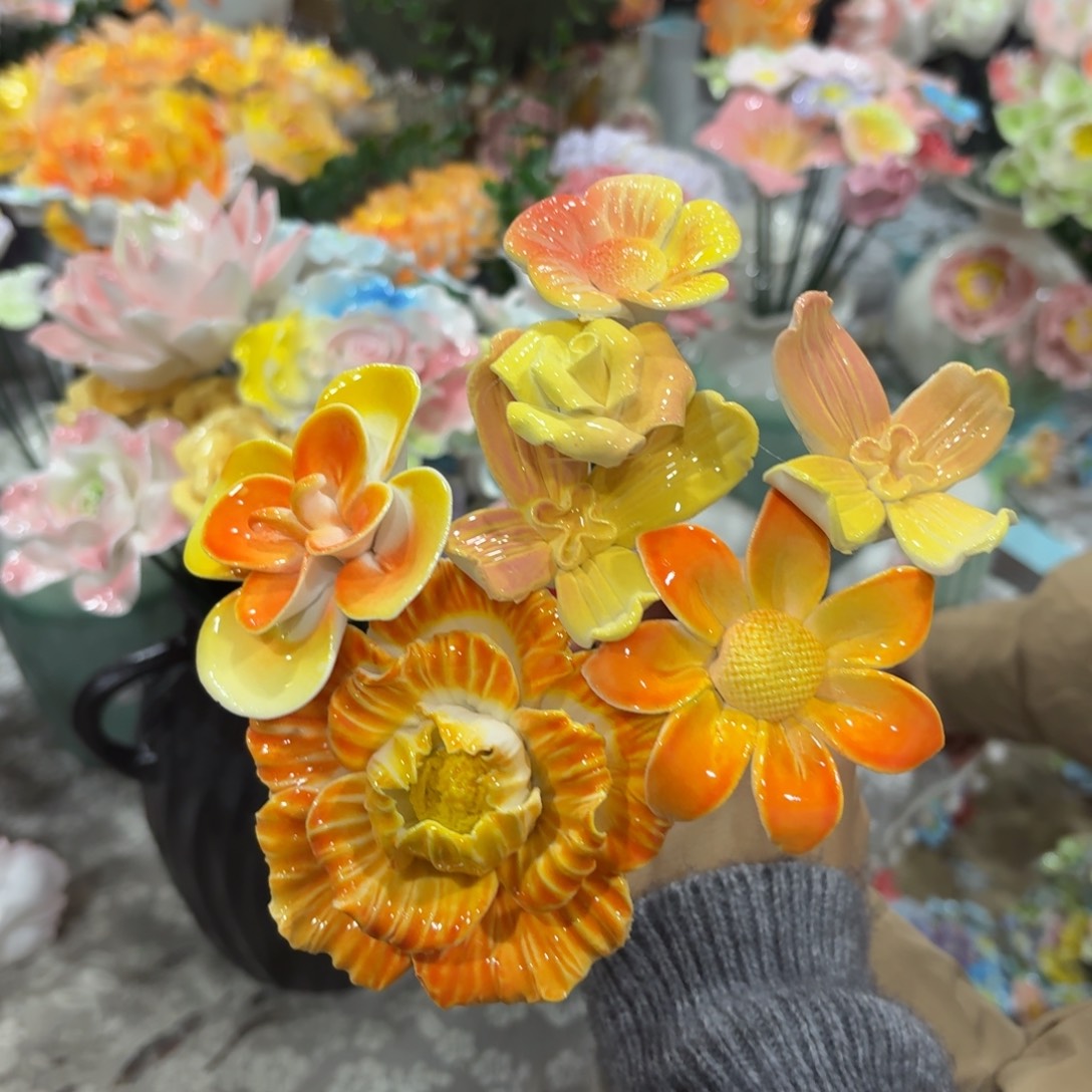 陶瓷花，拍满20发货，退款拉黑1477