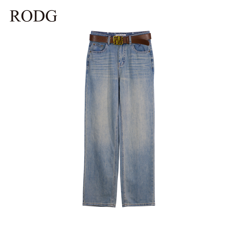 RODGR42NK0710A  夏季新款压皱牛仔裤  0710