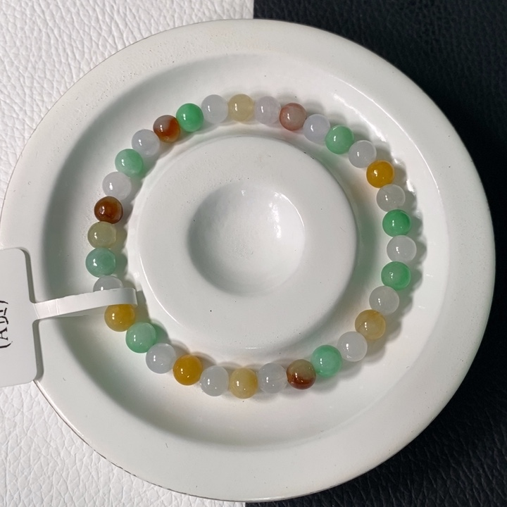 翡翠未镶嵌手链卡 5.6